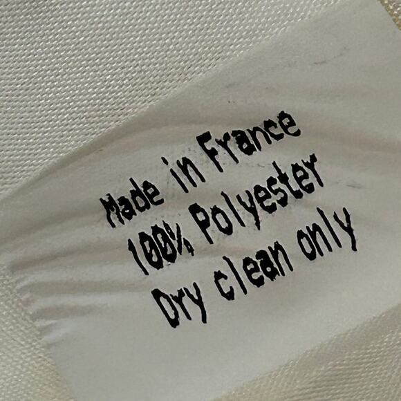 Vertigo Paris White Double Breasted Nautical Blazer w/ Anchor Buttons Large - Picture 11 of 13